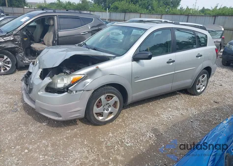 2003 Pontiac Vibe from USA, damaged, VIN 5Y2SL62873Z410686